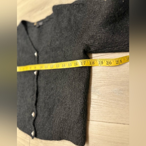 Maje | Embellished Black Cardigan Size 2‎ - Picture 14 of 15